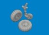 Eduard 6481117 Fi-156C wheels TAMIYA 1/48